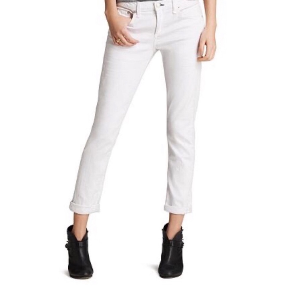 Rag & Bone Capri White Skinny Jeans Size 4